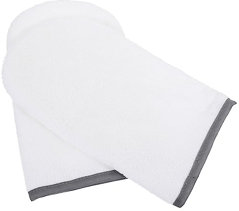 SKISUNO Paraffin Wax Hand Treatment Mitts Terry Cloth Manicure Gloves for Home Spa Hand Care and Nail Art Moisturizing Therapy Random Color