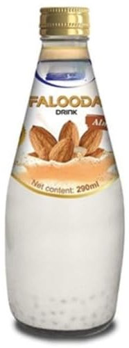 Basil Seed Falooda Drink Almond 290ml (Pack of 6) Elevate Your Everyday With A Moment Of Pure Indulgence