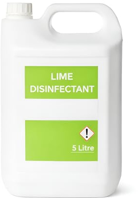 Lime Disinfectant - 5L - Powerful Multi-Purpose Cleaner & Deodoriser, Concentrated Formula for Kitchens, Floors & Washrooms