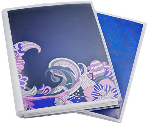 CocoPolka 5 x 7 Photo Albums 2 Pack, Each Album Holds Up to 48 5x7 Photos. Side Loading. Flexible, customizable covers.