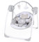 Ingenuity Comfort 2 Go Altalena compatta portatile a 6 velocità con musica, pieghevole, 0-9 mesi (Cuddle Lamb)