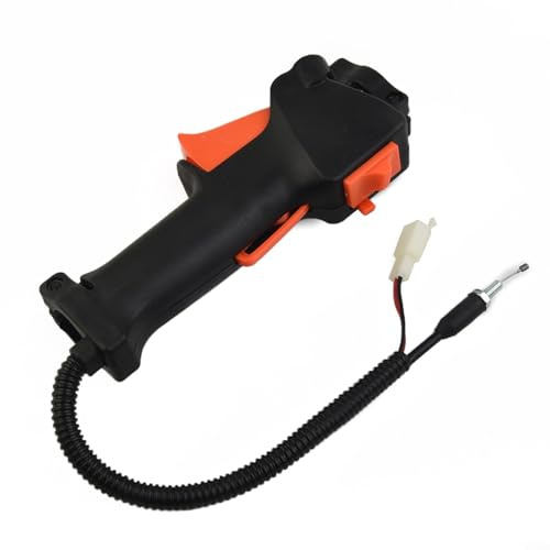 Interruttore maniglia decespugliatore, interruttore tosaerba 26 mm maniglia cavo acceleratore interruttore di accensione e spegnimento di ricambio, accessori per decespugliatore