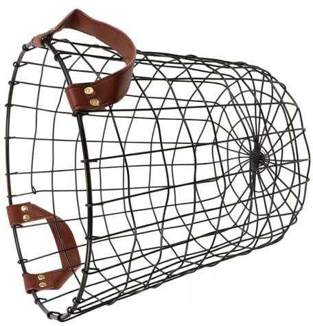 WESIEVYA Outdoor Metal Firewood Storage Basket Large Log Holder Firewood Organizer for Camping and Fireplace