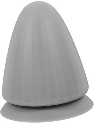NULYLU Massageball mit Saugnapf aus Silikon zur Triggerpunkt und Rückenmassage Vielseitig Einsetzbar zur Muskelentspannung bei Yoga und Selbstmassage