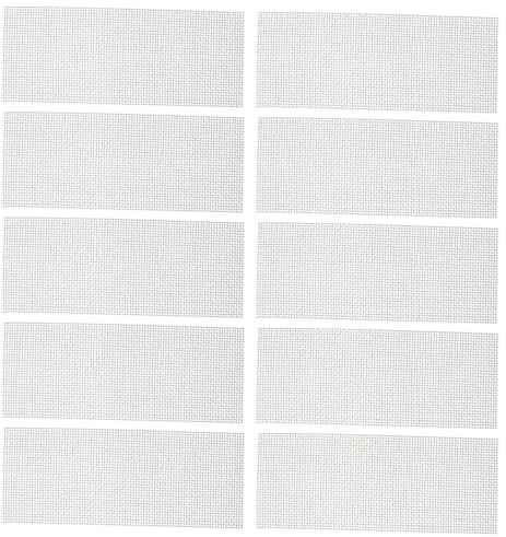 Veemoon 10PCS Stainless Steel Fish Tank Aquatic Moss Mesh for Easy Plant Growth and Secure Moss Attachment Non-rusting Mesh Wall for Natural Aquarium Decoration