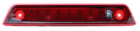 Ixaundd Auto Terza Luce Stop Freno High Mount LED 3rd Third Brake Fanale Posteriore per Jeep per Grand per Cherokee 2005-2008 2009 2010 Lampada Arresto Luce Freno(Rosso)