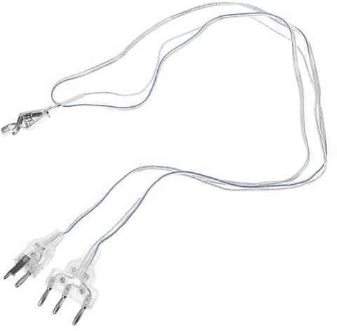 Tofficu Leichtes Fechtkabel und Fechtfolie Transparent Leitfähige Verbindung für Florett und Säbel Kompakte Ausrüstung für Training und Wettkampf Fechten für und Erwachsene