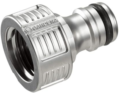Gardena Cleverroll M: Avvolgitubo con Una Capacità di Sino a 60 M, Particolarmente Stabile, con Clip per La Conservazione Delle Lance, Nipplo Antigocciolio, Lato Manovella Selezionabile (18511-20)