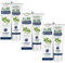 Equilibra Cuidado Bucal, Gel Dentífrico de Triple Acción de Aloe Vera, Acción Calmante y Antiséptica, Protege Contra las Caries, el Sarro y las Enfermedades de las Encías, 3 Piezas de 75 ml