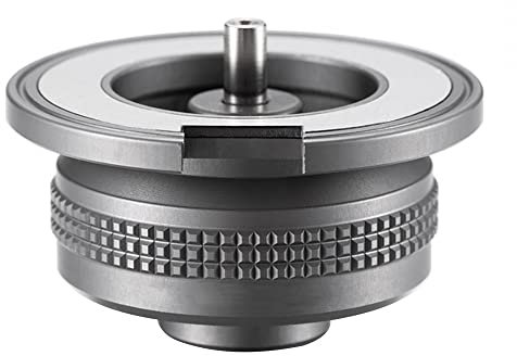 DONGKER Adattatore per Gas da Campeggio,Connettore per Fornello,Adattatore per Fornello per Bombola di Butano per Picnic Escursionismo All'aperto