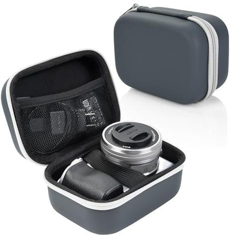 UTEBIT 2 Stück Digitalkamera Tasche, Groß Kapazität Wasserdicht Kameratasche Hardcase Multifunktional Fotokamera Tasche Reisetasche für DSLR Kamera