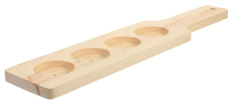 ULTECHNOVO Portabicchieri In Legno Per Bicchieri Da Shot Portabicchieri In Legno Per Ktv Porta Bicchieri Da Shot Per Vino Accessori Da Bar