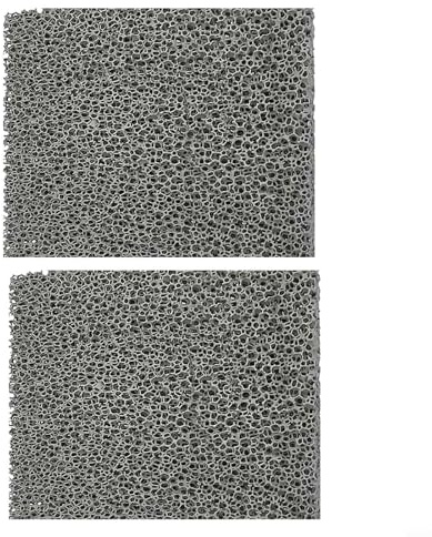 Hark Lot de 2 filtres à poussière fins pour cheminée, poêles, accessoires pour la maison, la cuisine, améliorer la combustion et la propreté de l'air 200 x 200 x 20 mm