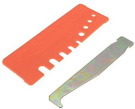 EsportsMJJ Motorsäge Kettenwerkzeug Quick Check Gauge Und Bar Groove Cleaner