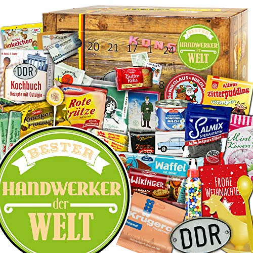 Bester Handwerker + Weihnachtskalender DDR + Weihnachtskalender für den Mann 2024 2025