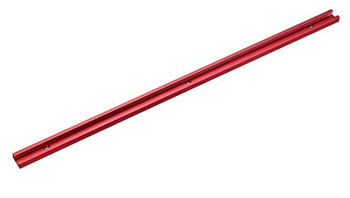 belupai T-Nut-Gehrungsschiene, Aluminiumlegierung, 800 mm, T-Nut, T-Schraubbefestigung, Schlitz, 19 x 9,5 mm, für Tischsäge, Oberfräse, Tisch, Holzbearbeitungswerkzeug