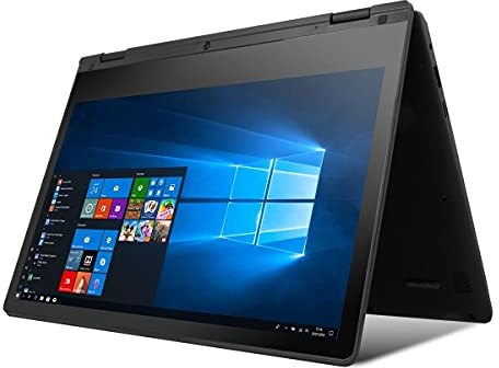 TECHBITE Portátil ARC de 11,6 Pulgadas HD, 4 GB de ram, 128 GB de Memoria Interna, portátil con Pantalla táctil, Pantalla giratoria, Windows 10 Pro, 4000 mAh, Intel Celeron N4020, Teclado EN, Negro