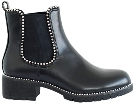 sole london WOMENS ANKLE CHELSEA STUDDED PLATFORM HEEL FASHION LADIES BOOTS SHOES SZ