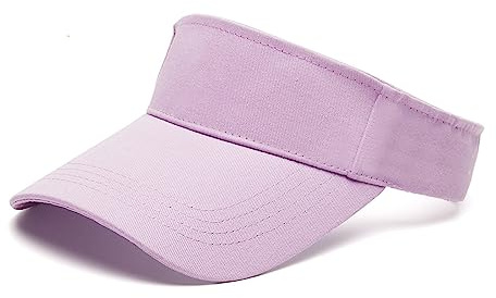 Hileyu Sonnenblende Hut Einstellbare Baseballkappe Lange Schirmmütze Dickeres Schweißband Sonnenblenden Für Frauen Männer Golf Angeln Tennis Laufen Radfahren Outdoor Sport (Lila)
