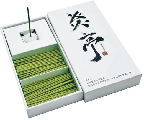 Bogoro Räucherstäbchen Set, Premium Räucherstäbchen Weihrauch, Incense Sticks, 100 Stäbchen 6,5cm, ideal für Meditation, Yoga, spirituelle Heilung, Gebete, Aromatherapie (YanTing)