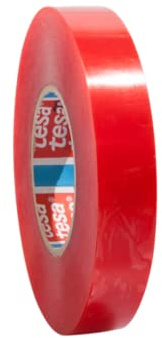 tesa 4965, doppelseitiges Acrylat-Klebeband, tesafix, transparent, Abmessung:38mm x 50m