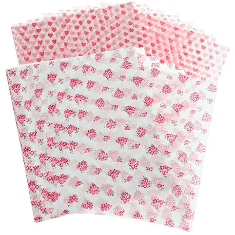 Alipis 100sheets Strong Tear-Resistant Baking Wax Paper Sandwich Wraps Cake Wrapping Papers Chips Food Wrapping Versatile Liners
