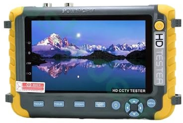 Tester per telecamere di sicurezza CCTV IV8W Tester CCTV da 5 pollici Monitor 8MP TVI AHD CVI CVBS Tester for telecamere di sicurezza Supporto Ingresso PTZ VGA(IV8W)