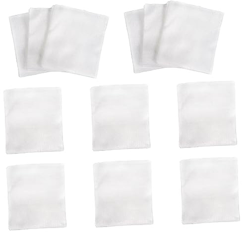 BIUDECO Abschminkpads aus Baumwolle 200 Stück Weiß Dünne und Wasseraufsaugende Gesichtsreinigungspads für Schonende Make Up Entfernung zu Hause und Studio