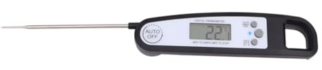 WEKADRIN Luminous Foldable Food Thermometer Bbq Electronic Kitchen Cooking Thermometer Digital for Grilling Pizza Oven Use