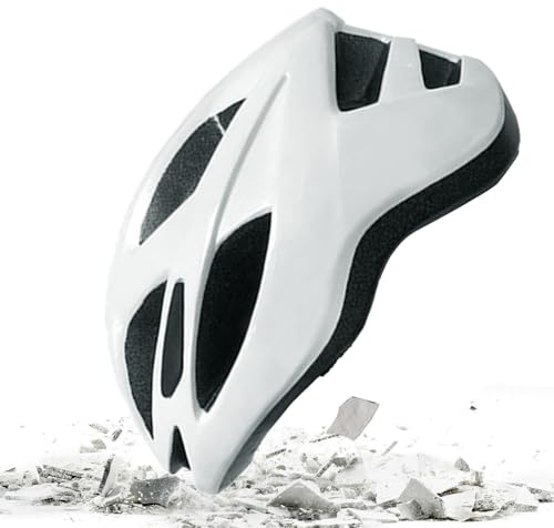 Casco da bicicletta, mountain bike, accessorio per bicicletta, copricapo di sicurezza, con sottogola regolabile, per strada, montagna, scooter, pattinaggio, sport all'aria aperta, uomini, donne e