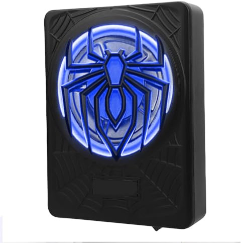 Caisson de Basses Compact 10 Pouces 1250W sous Le siège,amplificateur intégré pour Voiture/Camion,avec éclairage LED coloré (Caisson de Basses + kit de câbles d'installation)
