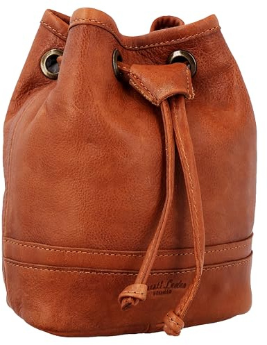 Gusti Leder Gürteltasche Aouli - Leckerlibeutel Leckerlitasche Hundezubehör Braun Leder