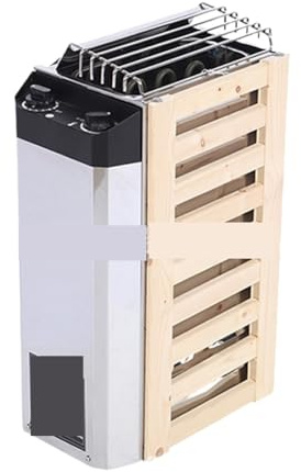 Sauna en Casa, Calentador de sauna acero inoxidable con control interno, herramienta calefacción for sala, estufa(3K22)