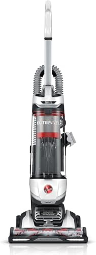 Hoover MaxLife Elite Swivel Vacuum Cleaner, Bagless Upright Vac, HEPA Media Filtration, MaxLife System, WindTunnel Technology, Corded Vacuum Cleaners for Home Use (Renewed)