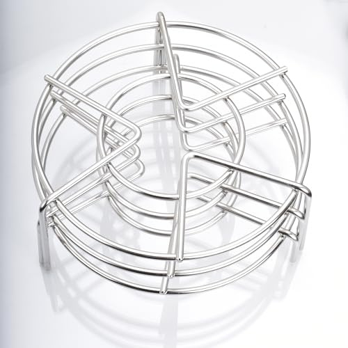 Vapor accesorio de salvamanteles accesorio de cocción al vapor de acero inoxidable olla a presión eléctrica vapor soporte rack de diámetro 6 cm 3 unidades