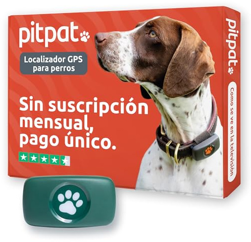 PitPat GPS per Cani Senza Abbonamento, Localizzatore Satellitare Illimitato