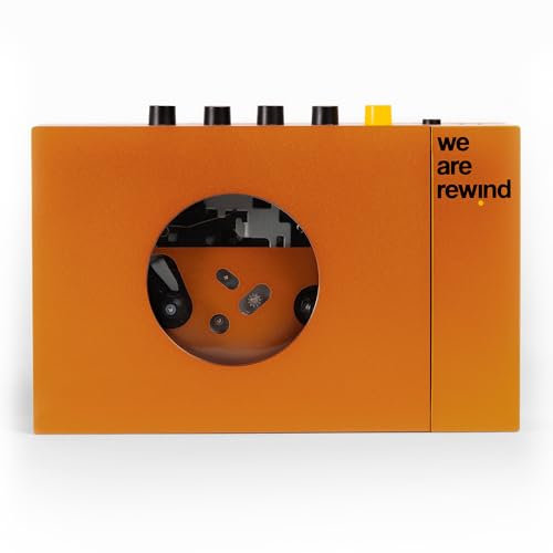 We Are Rewind Orange - Lettore Cassette portatile