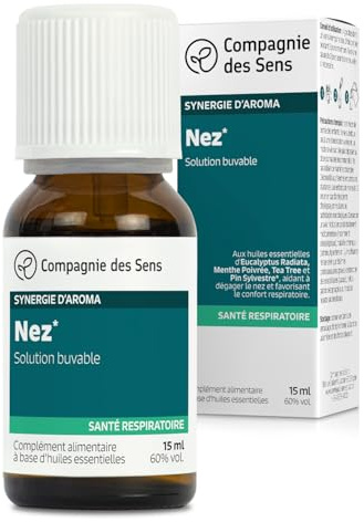 NEZ BOUCHÉ - Huiles essentielles en solution buvable