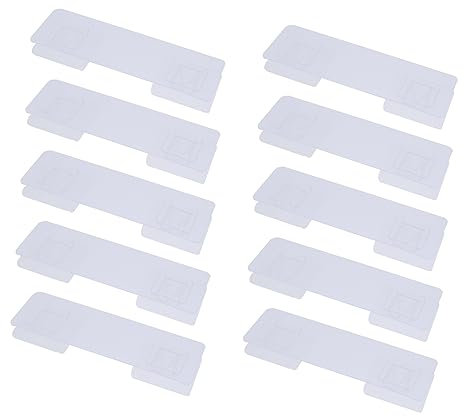 Hohopeti Klebrige Wandschnalle 30-teiliges Set Spurlose Selbstklebende Pp-wandhaken Für Räume