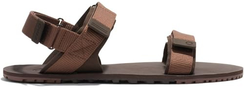 Xero Shoes Men's D-Trail Barefoot Classic Sandals, Cocoa Brown/Java Brown, 10