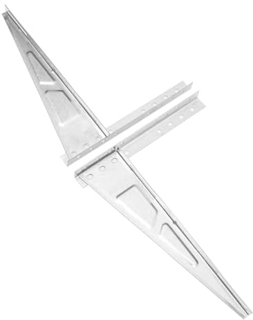 Soporte de pared for aire acondicionado, soporte for condensador de montaje en acero laminado en frío