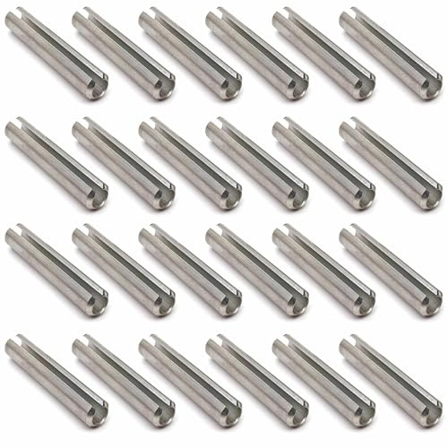 100 Stück Federspannstifte 10 x 1,5 mm Edelstahl für Auto Klappschlüssel