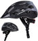 Dunlop Fahrradhelm mit Licht - Fahrradhelm Damen und Herren - Verstellbar von 55 bis 58 cm - Fahrrad Helm Größe M - mit LED-Beleuchtung - 3 Lichtmodi - Schwarz
