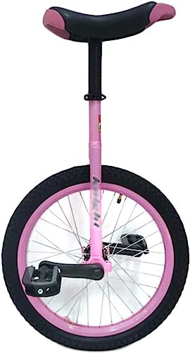 Pink Girl 20/18/16 Zoll Räder, rosa Einrad, freistehendes Einsteigerfahrrad, verwendet for Outdoor-Fitnessübungen (Size : 20in)