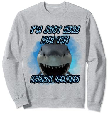 Tauchen mit Haien Haitauchen Haitaucher shark diving Sweatshirt
