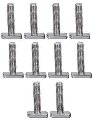 Bullone a T M8x40 Bullone a testa a martello in acciaio inossidabile Vite a T Slot Parte meccanica per profilo in alluminio, Montatura solare fotovoltaica