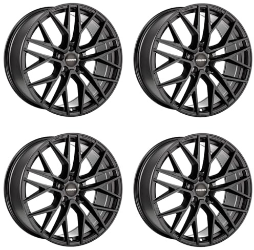 4x Carmani cerchi in alluminio 20 Ludwig 6.5x16 ET38 5x100 black matt