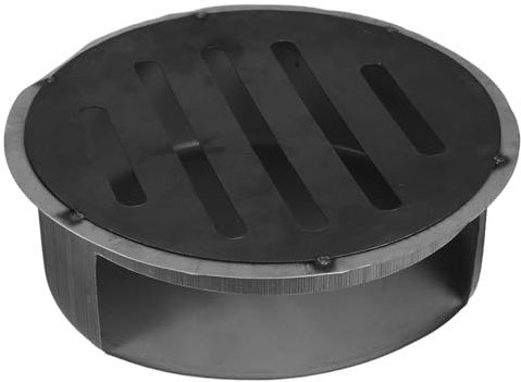 BESPORTBLE Cenicero para Estufa De Leña con Soporte De Malla Bandeja para Cenizas para Chimenea Exterior Accesorio para Estufas De Leña