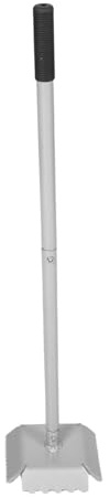 Stainless Steel Trash Can Compactor with Handle for Kitchen Use | Silver Manual Squeeze Tool, Plastic Grip, Quick Compaction for Maintaining Cleanliness