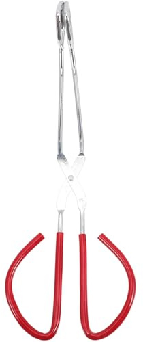 FRCOLOR Pince pour Essuyer les Fesses Papier Humide, Outil D'hygiène pour Personnes Âgées et Handicapées, Accessoire Toilette Manche 28 Cm pour Aide Nettoyage